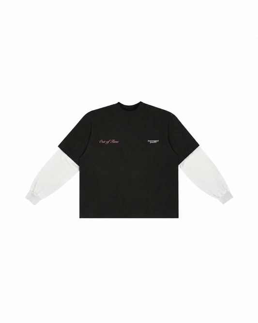 Layered Oversized Full Sleeve T-Shirt