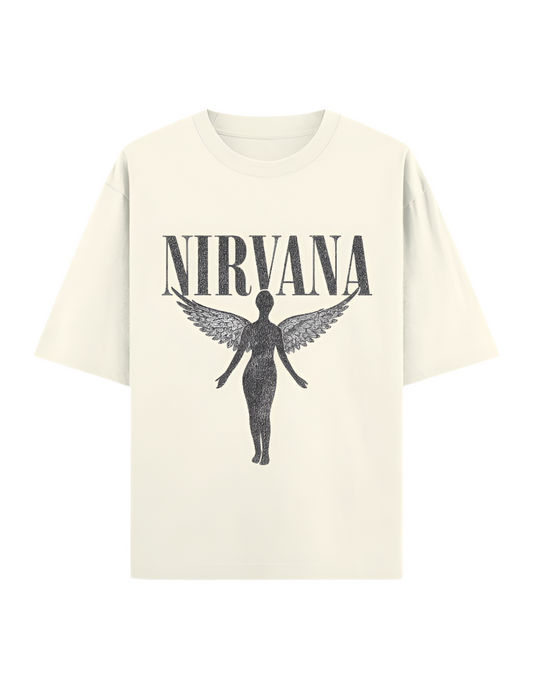 Unisex Nirvana Oversized Classic T-Shirt