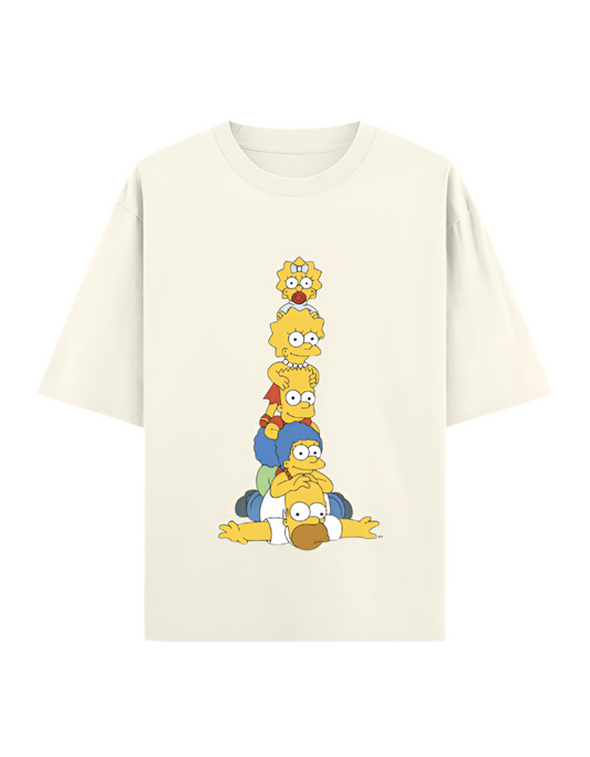 Simpsons Unisex Oversized Classic T-Shirt