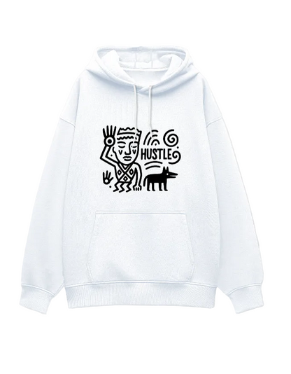 Tribal Oversized Hoodie