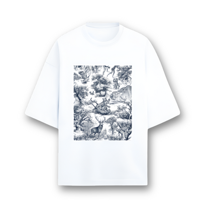 The Jungle Unisex Terry Oversized T-Shirt