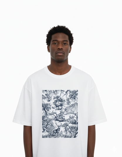 The Jungle Unisex Terry Oversized T-Shirt