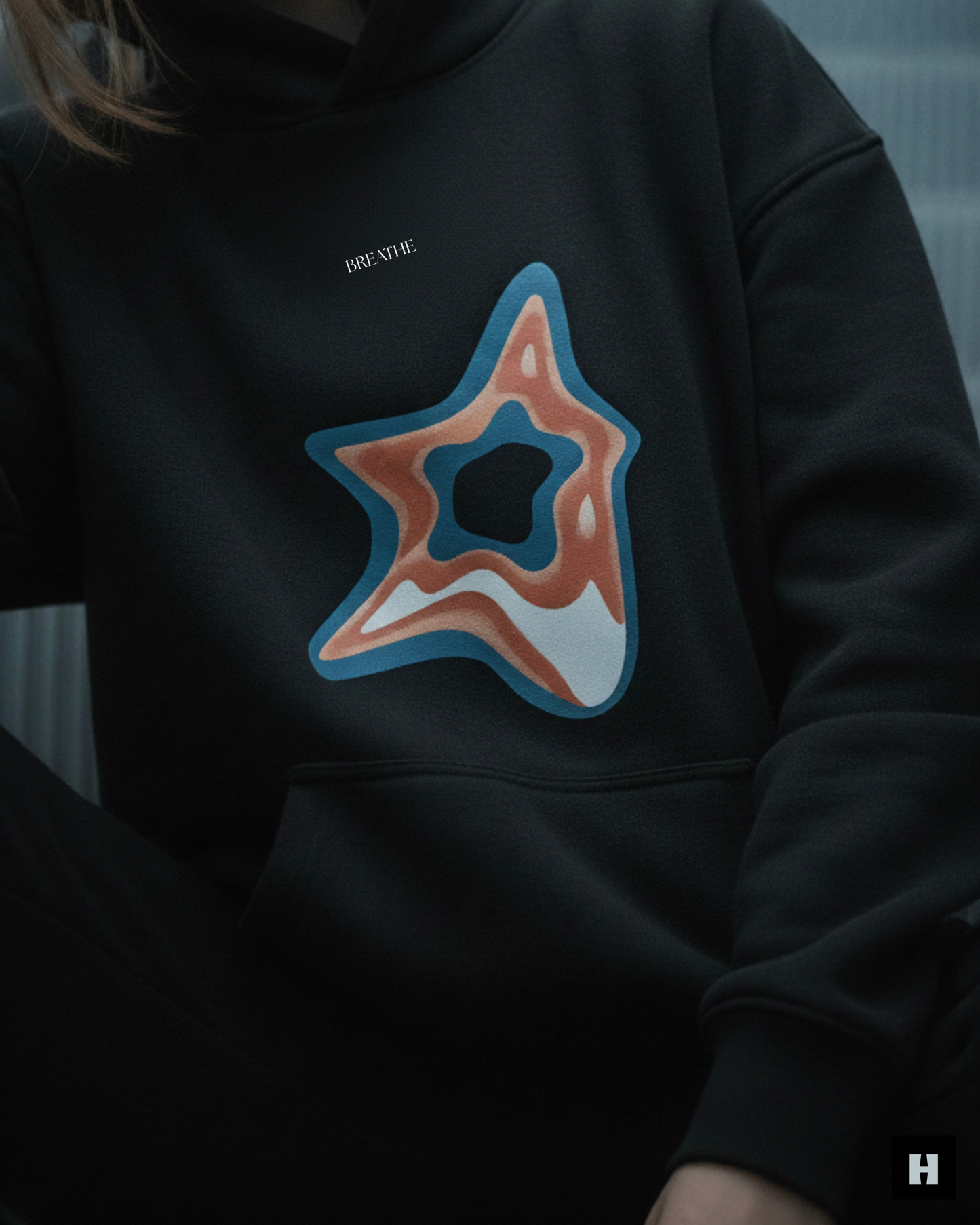 Breathe Unisex Oversized Hoodie