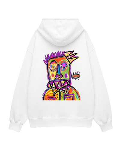Scribble Unisex Oversized Hoodie
