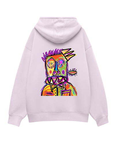 Scribble Unisex Oversized Hoodie