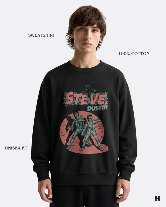 Steve and Dustin Stranger Things Unisex Sweatshirt