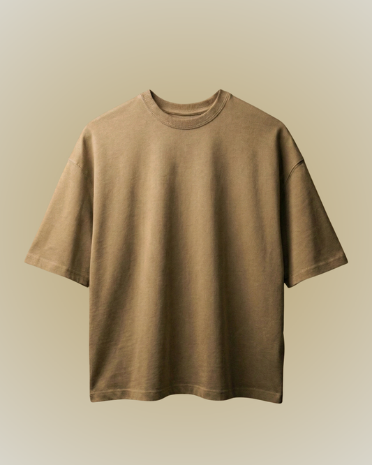 Oversized T-Shirt (Beige)
