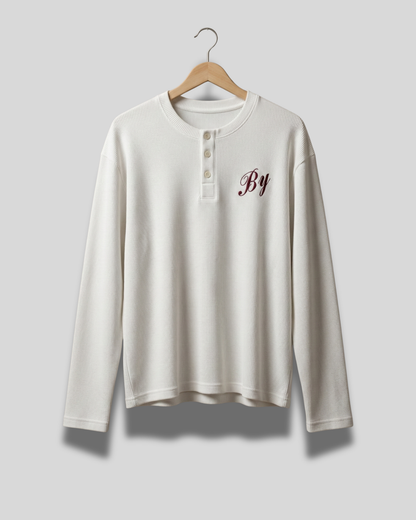 Henley Waffle Knit Shirt