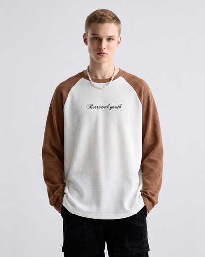 Raglan Waffle Knit