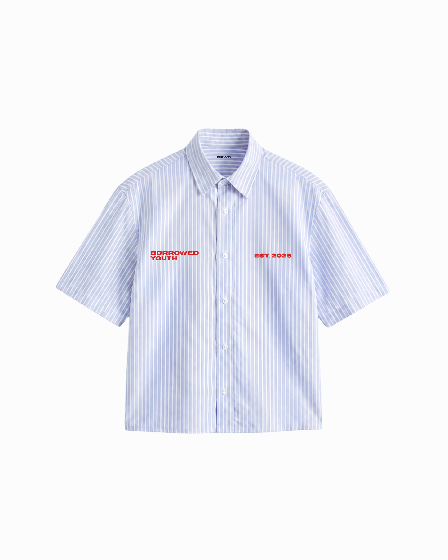 Boxy Blue Stripes Shirt