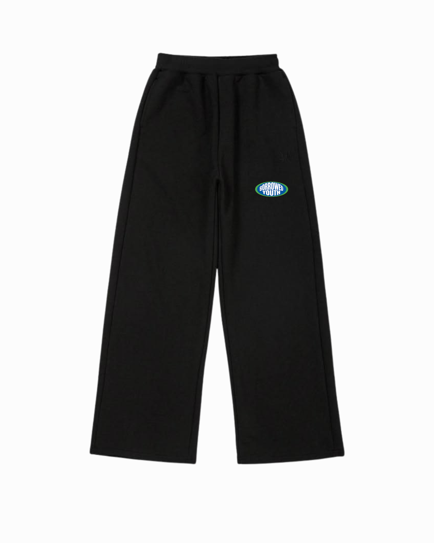 Borrowed Youth Baggy Sweatpants (Black)