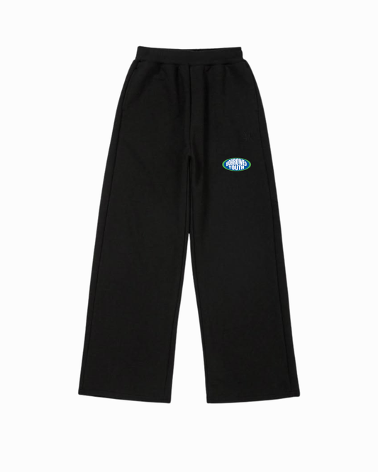 Borrowed Youth Baggy Sweatpants (Black)