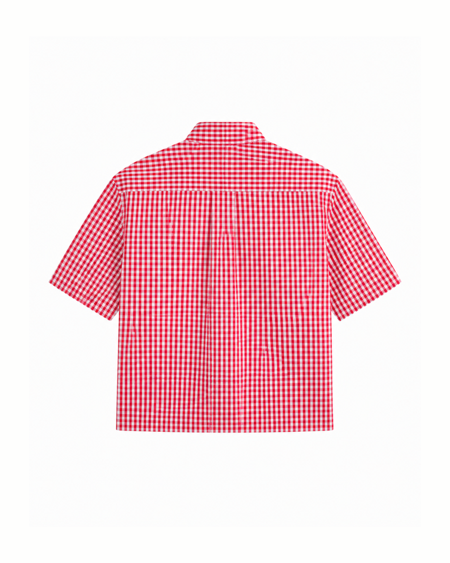 Red Picnic Boxy Shirt