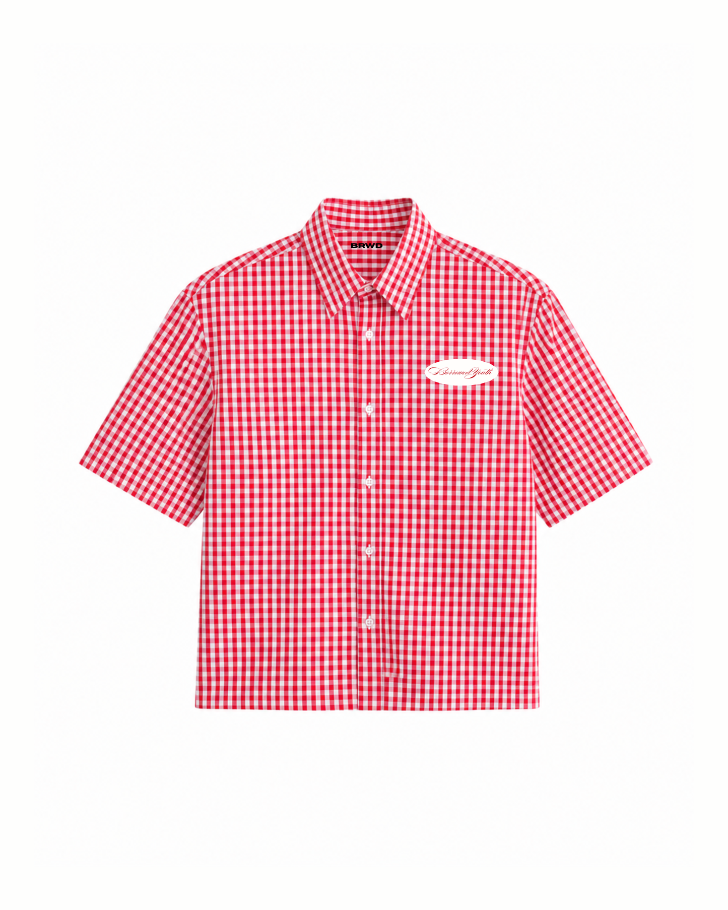 Red Picnic Boxy Shirt