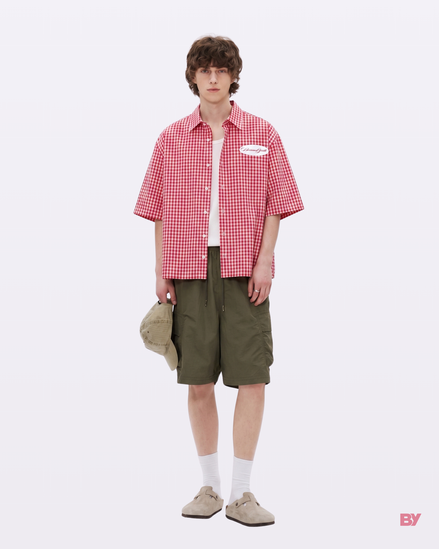 Red Picnic Boxy Shirt