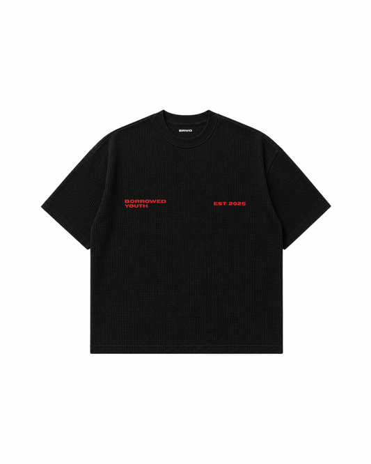 Borrowed Youth Waffle Boxy T-Shirt