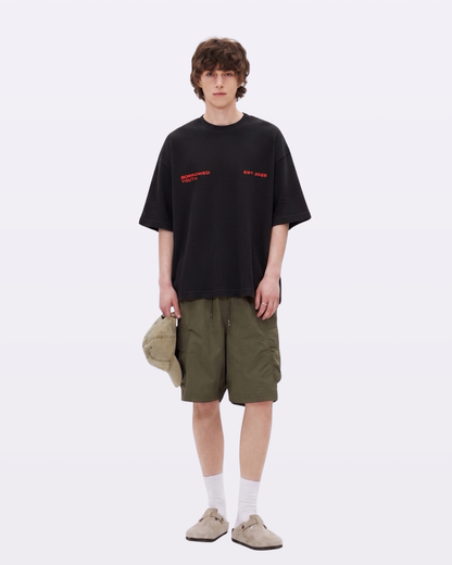 Borrowed Youth Waffle Boxy T-Shirt