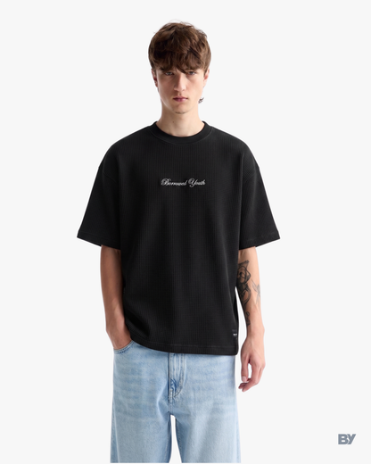 Waffle Boxy T-Shirt