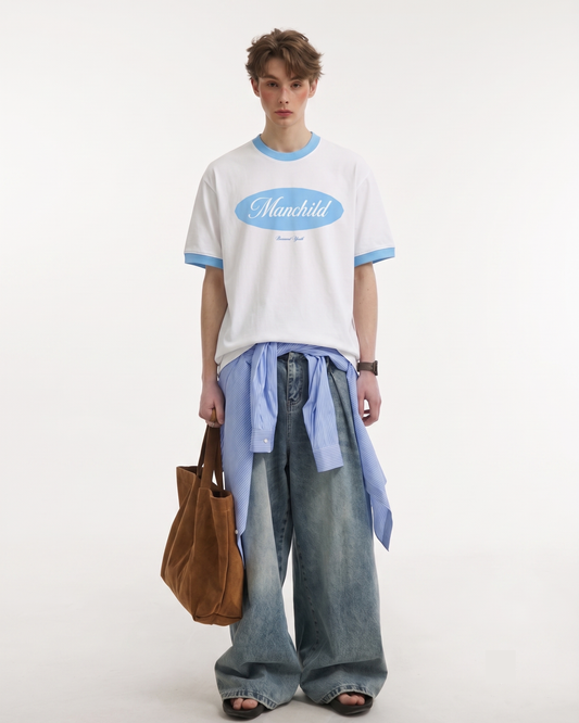 Manchild Ringer Tee