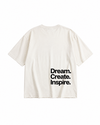 Cropped Raw Hem T-Shirt