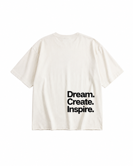 Cropped Raw Hem T-Shirt