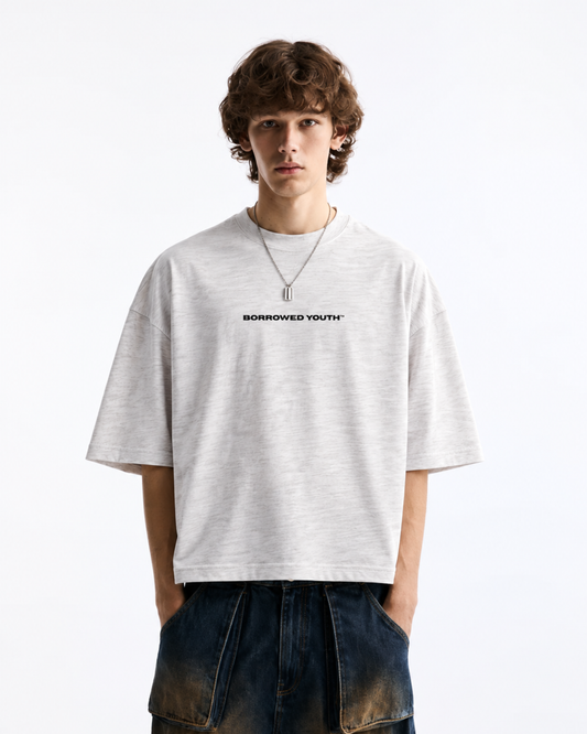 Slub Cotton Boxy Tee