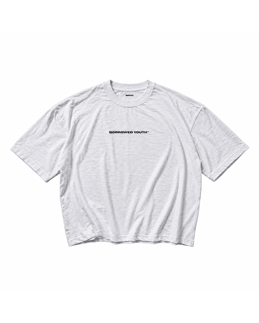 Slub Cotton Boxy Tee